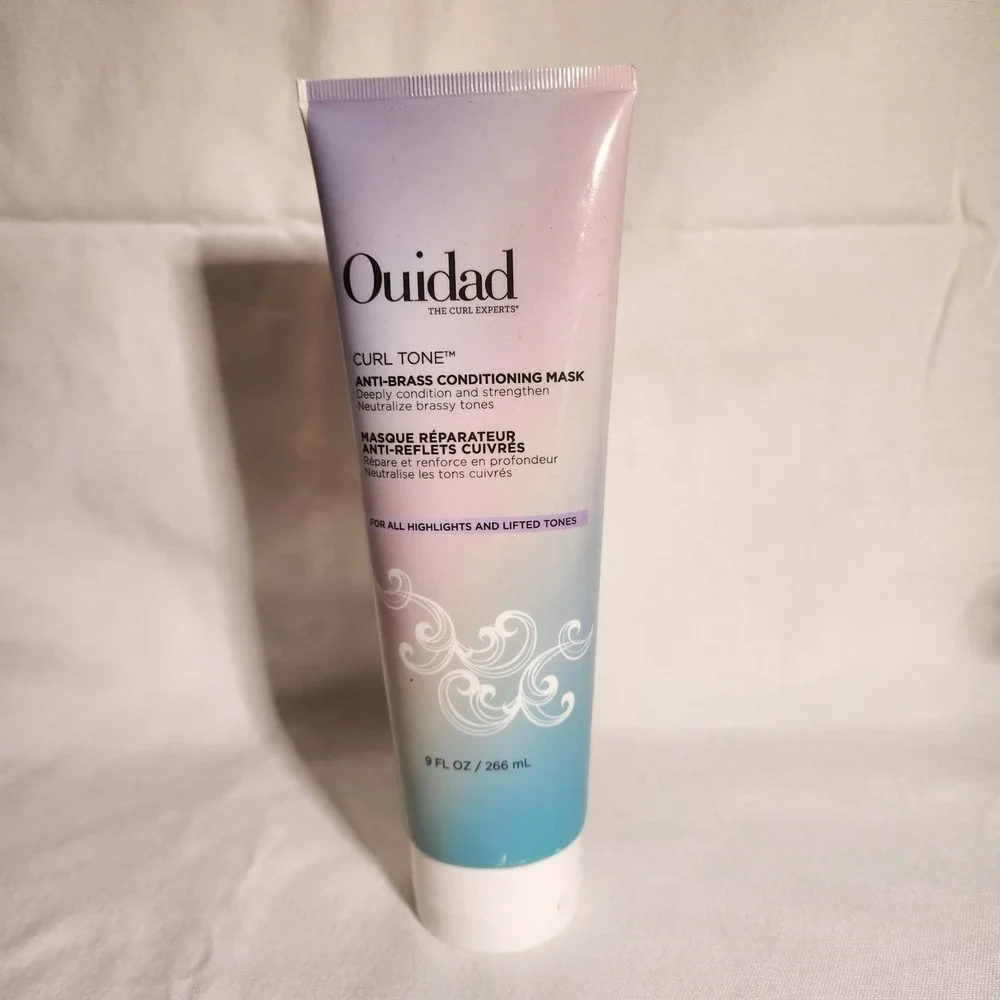 Ouidad : Curl Tone Anti-Brass Conditioning Mask‎ - 9 OZ. - SEALED